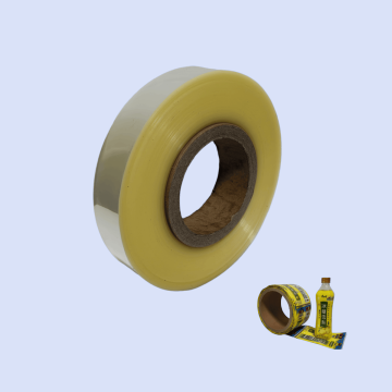Soft Plastic Shrink Film for Bottle Labeling