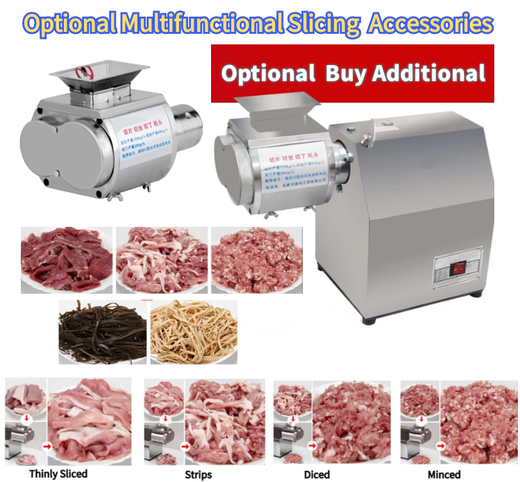 Used Commercial Aluminum Meat Grinder with Sausage Filler - 3000W for Sale in UK