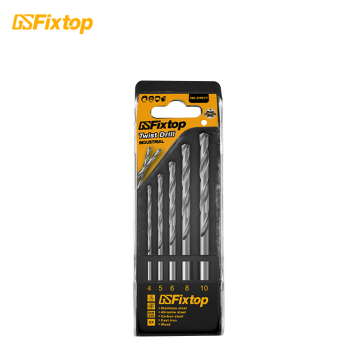 Factory Direct Nail Press Drill Set - Professional Twist Drill White (5 Sets)