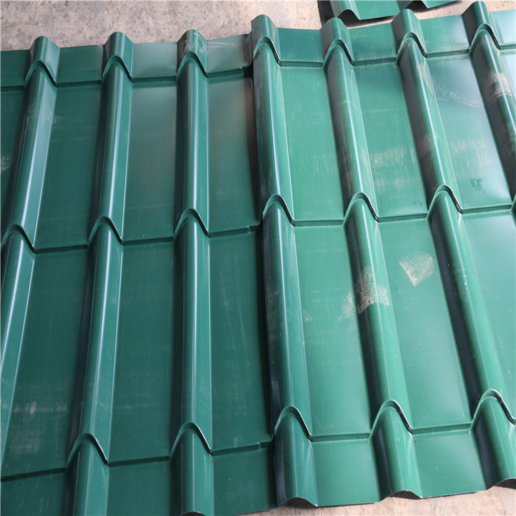 Trapezoid Steel Tile Forming Machine For Glazed Sheet