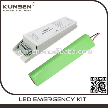 20W LED tube rechargeable emergency conversion kit with batteries