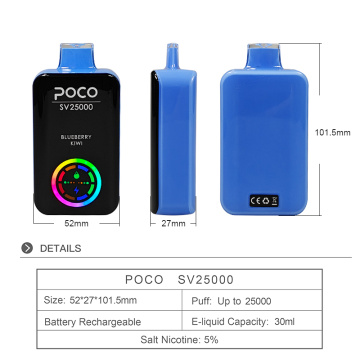 POCO SV25000 Puffs Vape Pen Poland Warehouse