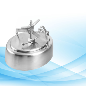 Hygienic Pressure Stainless Steel Manway with Sight Glass