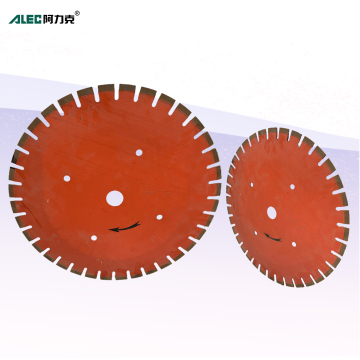 Industrial Diamond Concrete Saw Blade for Construction Machinery - Cutting Asphalt and Concrete Road Surfaces