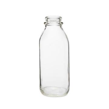 32 oz Clear Glass Milk Bottles