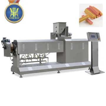 Dog chews and dog treats food machine processing line