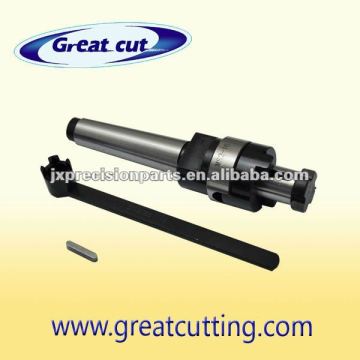 Machine accessories, cluster and arbor