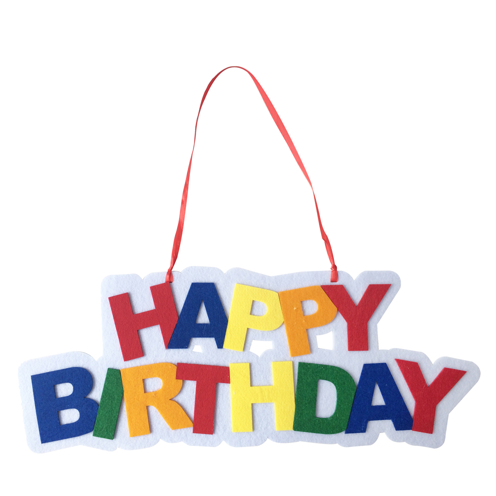 Happy Birthday Wall Hanging Decorations