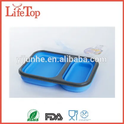 Eco Silicone Collapsible Meal Kit Food Storage Container