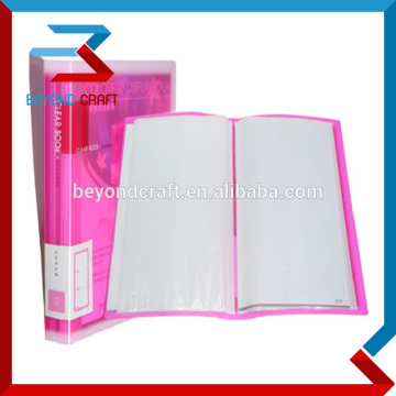 A4 Clear Folder A4 Clear Book 10 Pockets