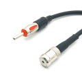 DIN to ISO Aftermarket Radio Antenna Adapter Cable