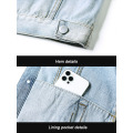 High Quality Men's Custom Dip Die Denim Jacket