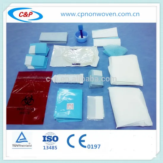 Surgical Dental Implant Drape Pack With CE And ISO13485