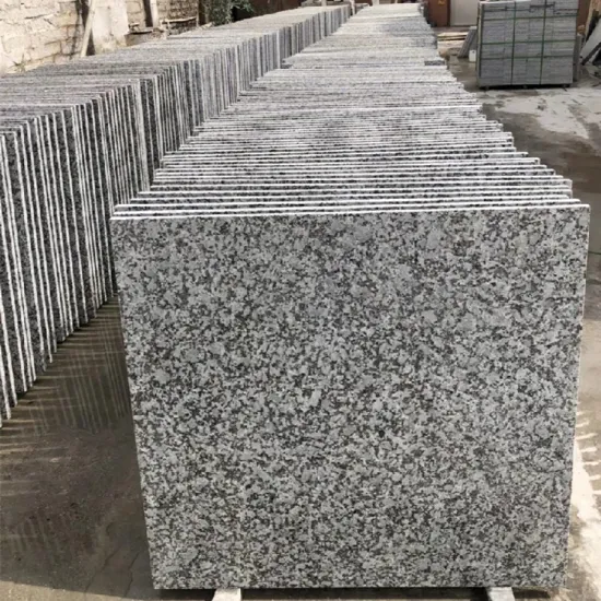 Granit Hubei Big Slab Flamed G603 Granite Cheap  G603 White Grey Natural Granite
