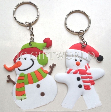 Zachte PVC Rubber Key Chain/sleutelhanger (JC209K)