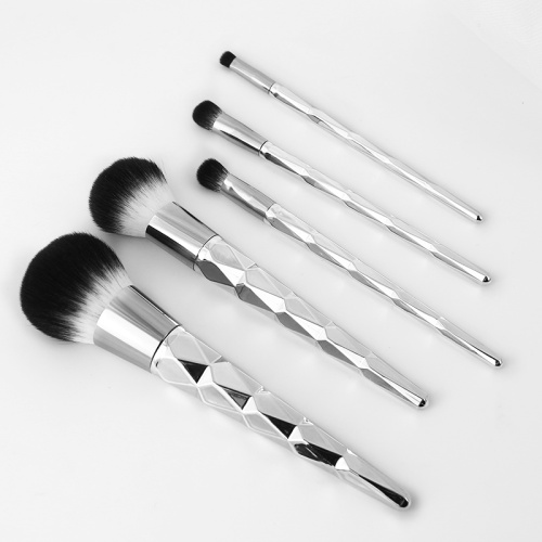 Sliver diamond unicorn 5 pcs makeup brush