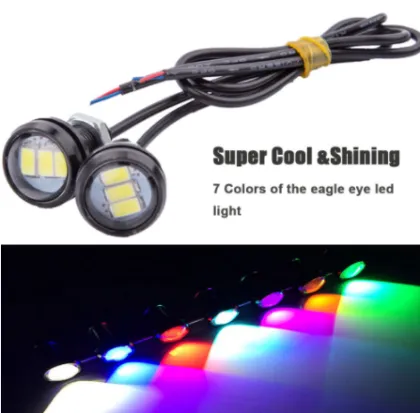 UNJOYLIOD 5630 3SMD Car Auto LED Eagle Eye Lights