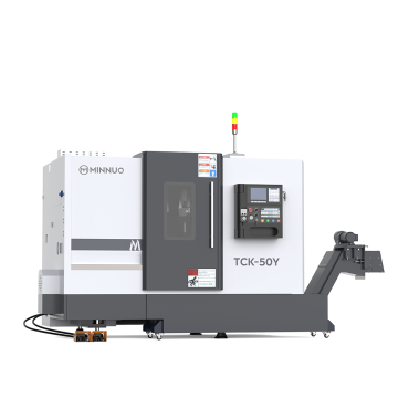 TCK50AスラントベッドCNC旋盤二重頭ボディデザインの重要な機能と仕様