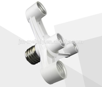 B22 E14 E26 E27 E40 to 4 E14 E26 E27 GU10 427 Splitter Adapter Separator lamp holder adaptor converter