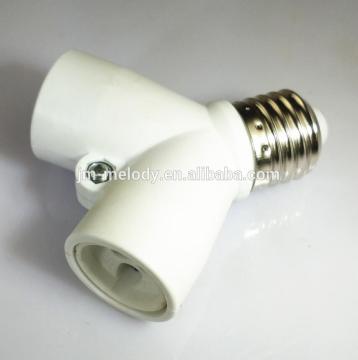 Adattatore Lampholder GU10: convertitore E26/E27 a 2XGU10