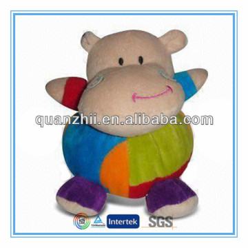 Custom baby toys china wholesale plush hippo