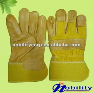 Cotton Lined Cow Grain Leather Working Glove