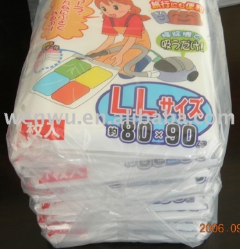 vacuum compressed bag