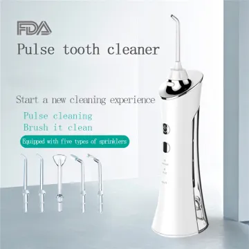3-Speed Electric Oral Irrigator USB Rechargeable Ultrasound Water Flosser Dental Irrigator Dental Teeth Cleaner Jet Limpiador