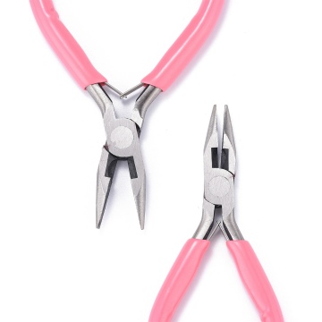 Professional PandaHall 45# Carbon Steel Wire Cutters and Jewelry Pliers - Perfect for Precise Cutting and Polishing Tasks