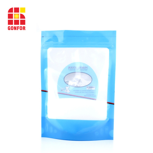 Custom print plastic salt packaging stand up pouch bag