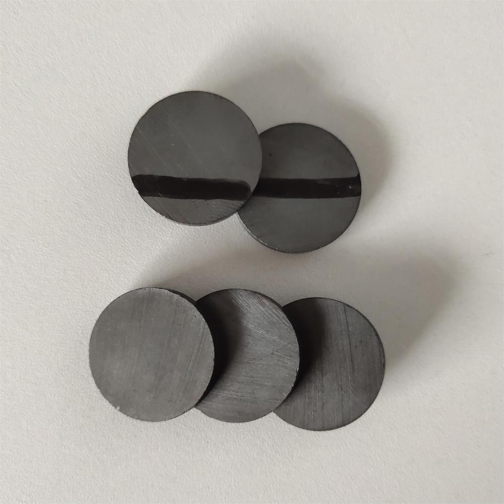 Magnetização multipolar Y35 ímã de ferrita de cerâmica preta