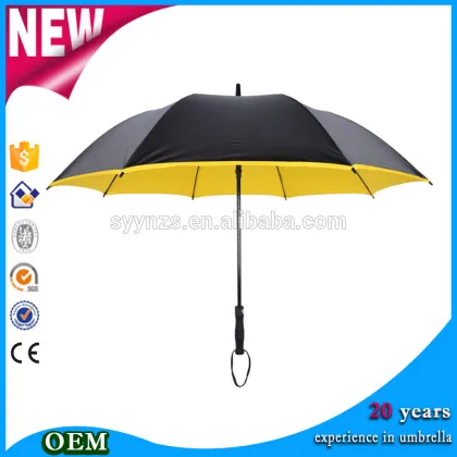 sport umbrella esprit Yellow Golf Umbrella wholesale