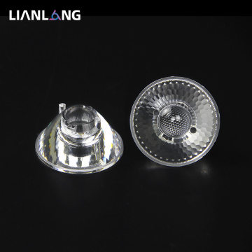 Plastic COB lighting lens