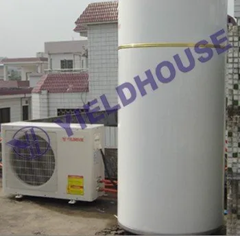 air sourced integrated heat pump water heater