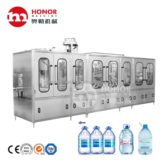 New Technology Water Purification System for 10L PET Bottle Filling Machine