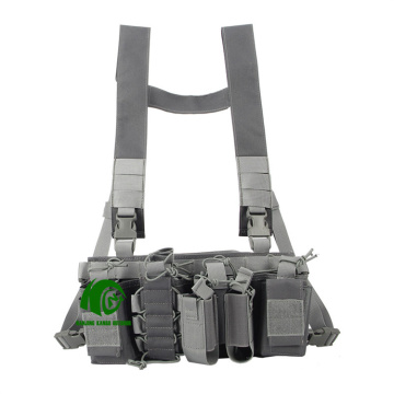 Customized Kango Hot Sale Molle Magazine Pouch Tactical Rescue Chest Rig