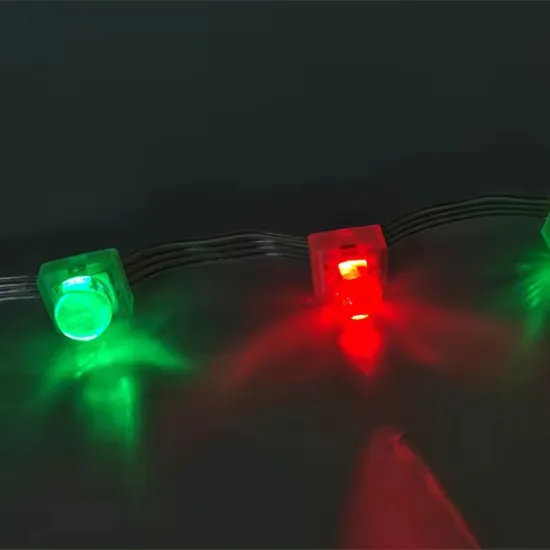 Intelligent Color LED Advertising Light String with Anchor Point