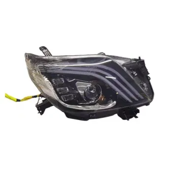 Prado Accessories Front LED Headlight FJ120 with Angel Eyes for Toyota Prado 2010
