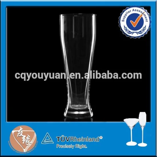 23oz mouth blown quality beer pilsner glass