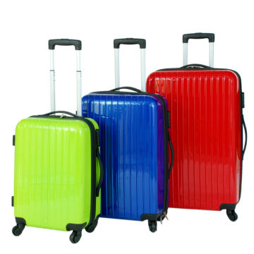 3PCS ABS PC Travel Suitcase ABS PC Spinner Luggage