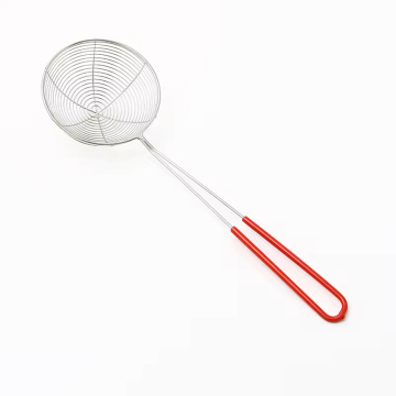 Multi-Size Stainless Steel Kitchen Colander, Strainer, and Skimmer Set