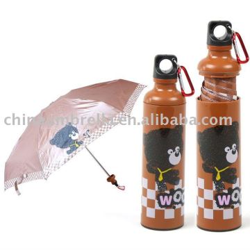 5fold water bottle umbrella