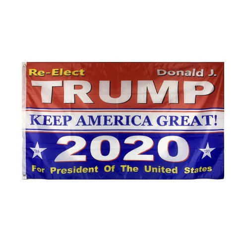 Polyester Material trump Flag