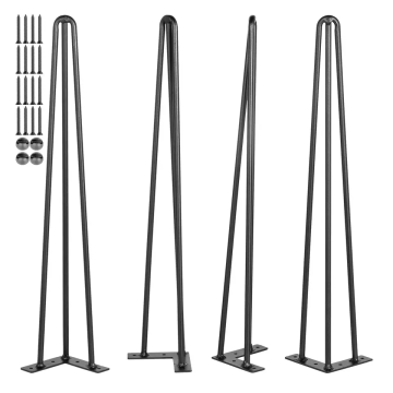 Factory Suppliers Stainless Steel Industrial Table Hairpin Leg Metal Legs For Tables