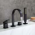 Luxury modern bathroom hot cold two-function bathtub faucet