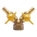 HT-F30 One-inlet two-plug three-way gas valve
