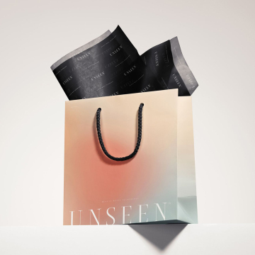 Custom Laminated Printed Luxury Shopping Bags with Logo
