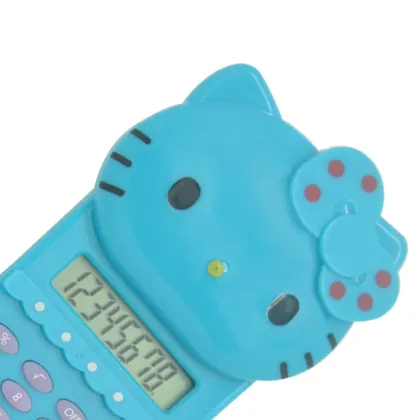 Cartoon Hello Kitty Shape Sliding Calculator