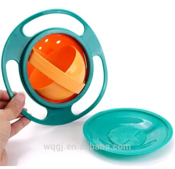 Kid Eating 360 Degrees Rotating UFO Bowl Baby Universal Gyro Bowl As See On TV