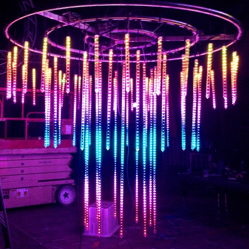 Lampu LED Langit-langit Disko RGB Pixel Tube Lighting